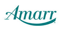 Amarr Brochure Amarr residential garage door products logo.
